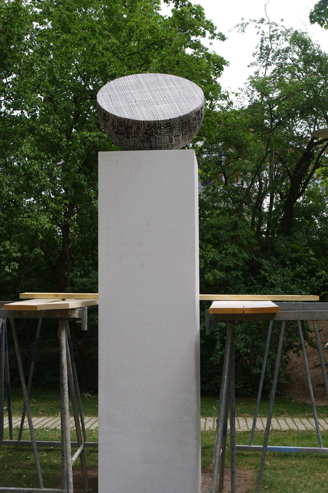 Marbach / Schillerhhe  - Skulptur von Dieter Krnzlein